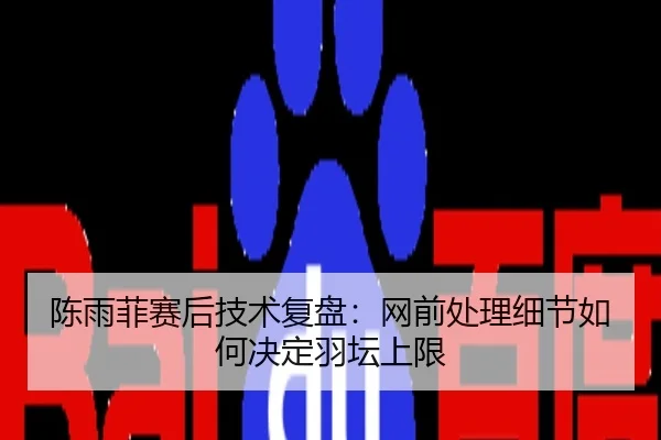 陈雨菲赛后技术复盘：网前处理细节如何决定羽坛上限